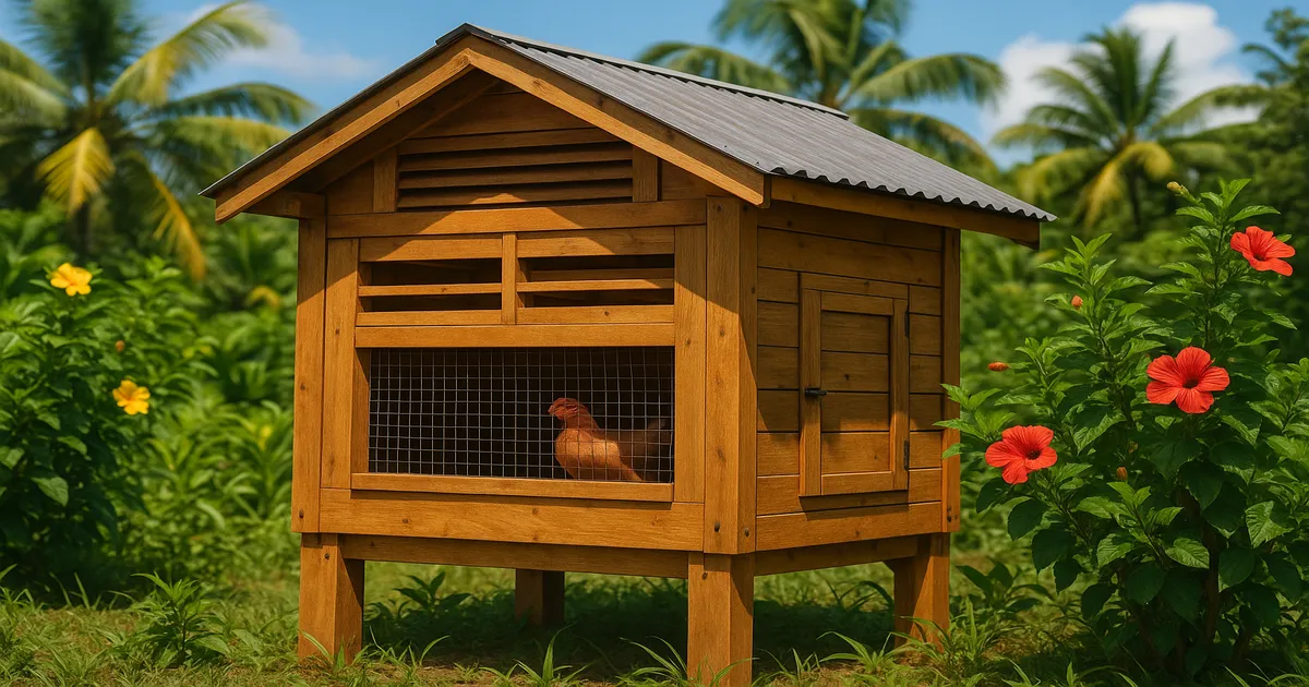 Chicken Coop Design in Jamaica: Tropical Build Guide