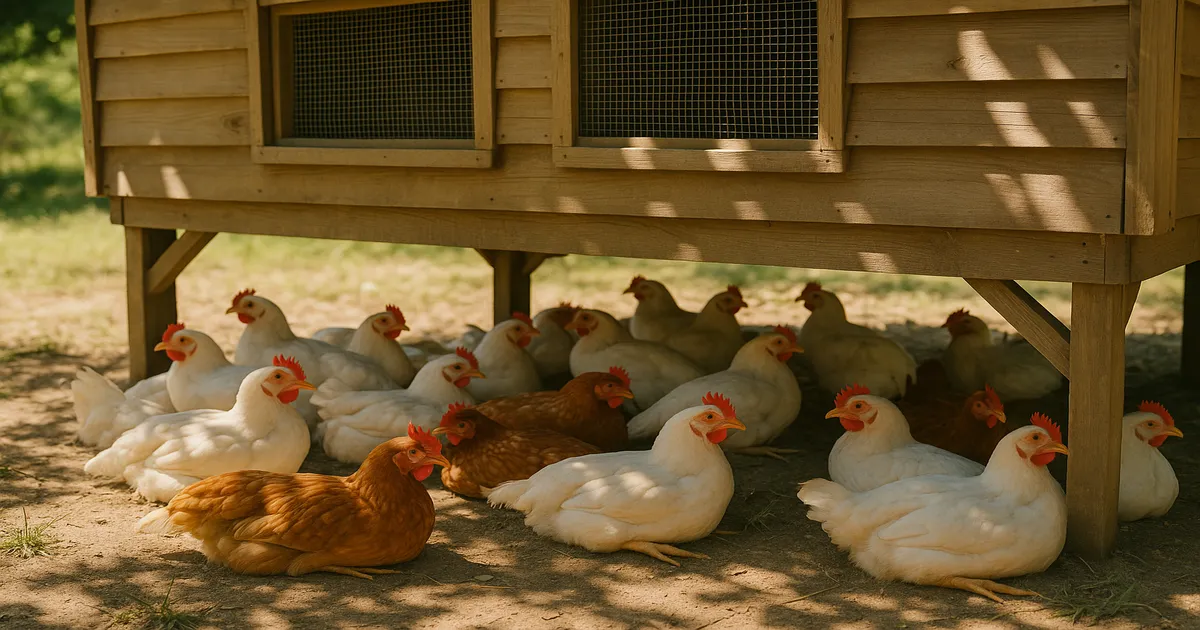 How to Keep Chickens Cool in 100 Degree Weather
