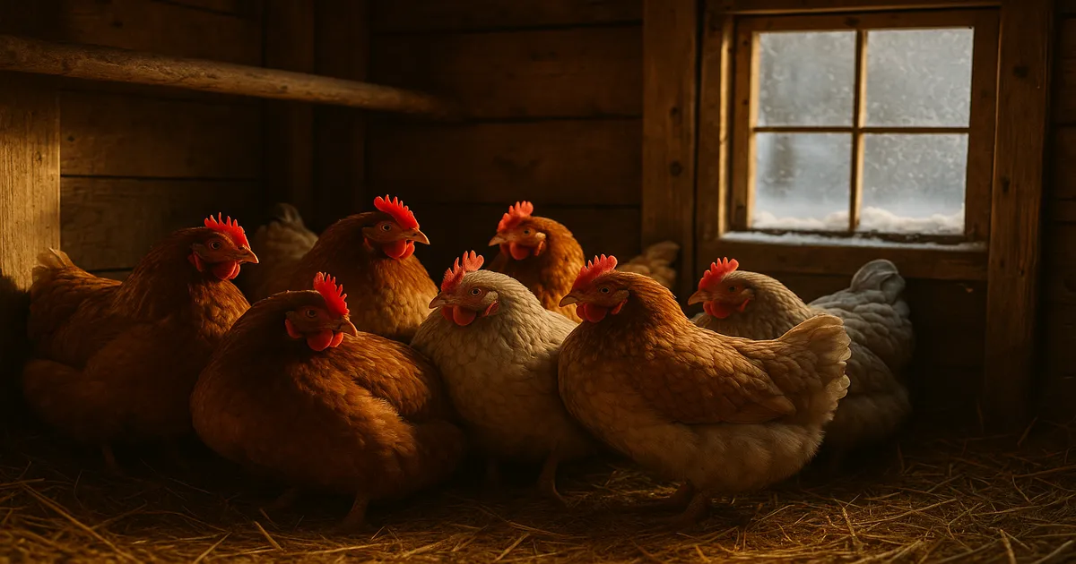 How to Keep Chickens Warm During Winter