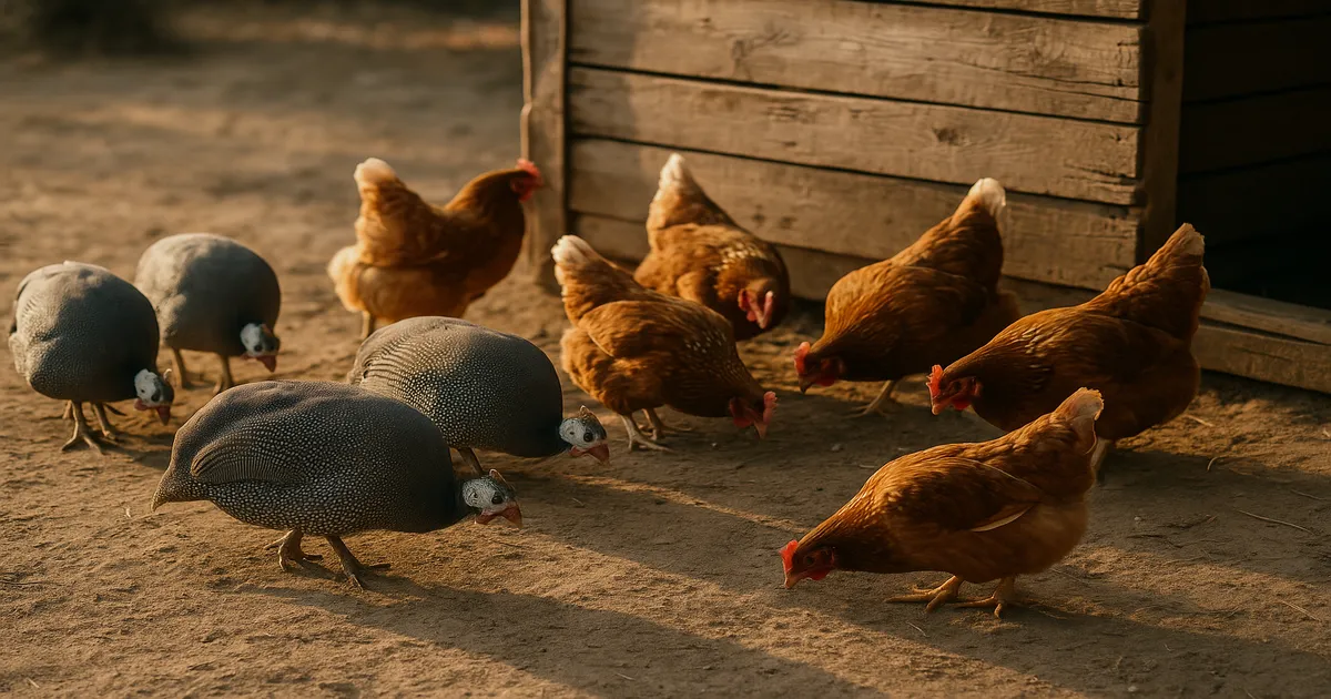 How to Raise Guinea Fowl with Chickens: Full Guide