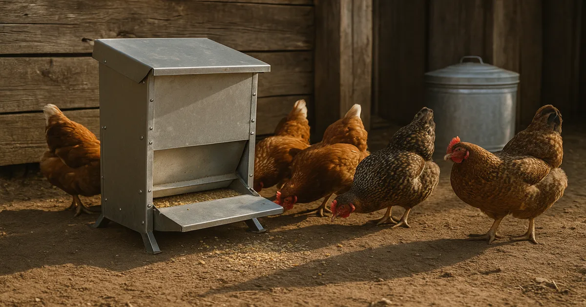 How to Stop Mice Invasion While Feeding Chickens Outdoors